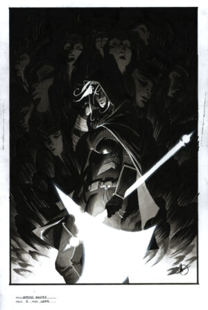 Artemis Wanted #1 Cover by Matteo Scalera