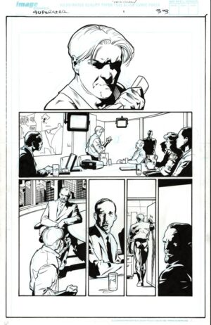 Superstar #1 p.33 by Stuart Immonen and Wade von Grawbadger