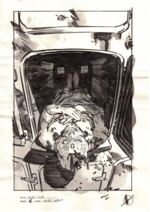 Night Club #4 Cover Art Preliminary by Matteo Scalera
