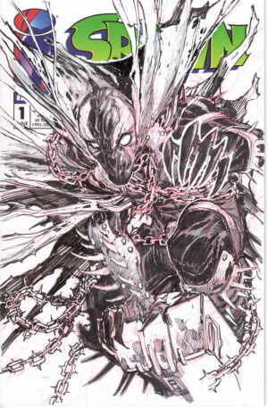 Spawn #1 Sketch Cover by Eric Canete
