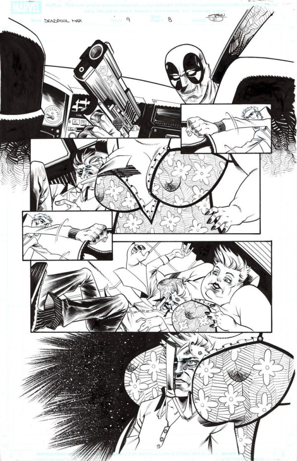 Deadpool Max #9 p.08 by Shawn Crystal