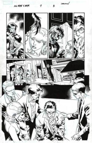 All-New X-Men #2 p.08 by Stuart Immonen and Wade von Grawbadger