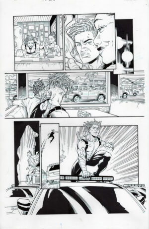 Aquaman: The Becoming #1 page 13 by Diego Olortegui and Wade von Grawbadger