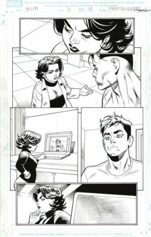 Superior Spider-Man #3 p.18 by Wade von Grawbadger