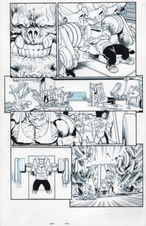 Green Lantern 80th Anniversary #1 page 2 by Fernando Pasarin and Wade von Grawbadger