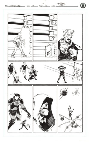 Illuminati #4 p.19 by Shawn Crystal