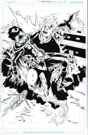 Teen Titans #7 p.18 by Khoi Pham & Wade von Grawbadger