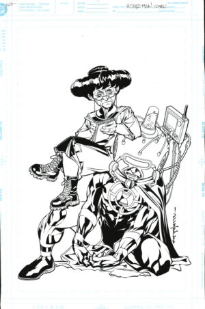 Hour Man #21 Cover by Brian Stelfreeze