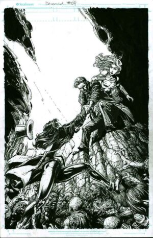 Deceased #4 Cover by David Finch