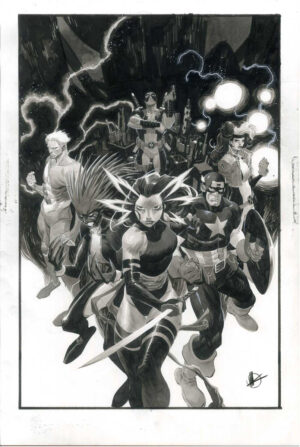 Uncanny Avengers #4 v4 by Matteo Scalera