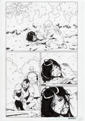 Dark Knights Of Steel #4 p.20 by Bengal