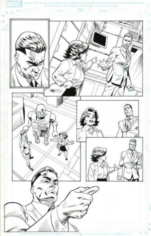 Superior Spider-Man #1 p.17 by Mike Hawthorne and Wade von Grawbadger