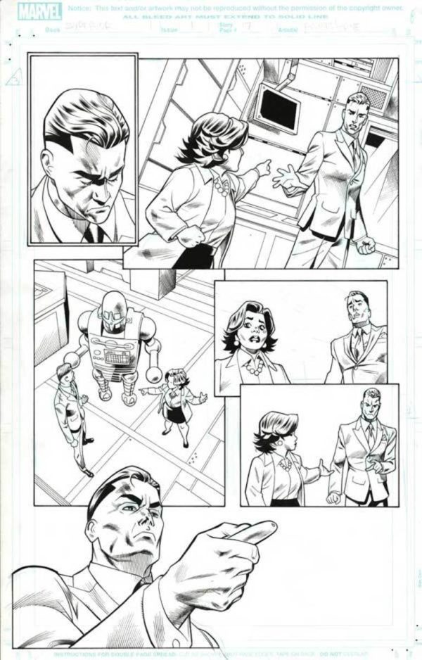 Superior Spider-Man #1 p.17 by Mike Hawthorne and Wade von Grawbadger