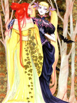 Gothic Harley and Ivy by Mindy Lee