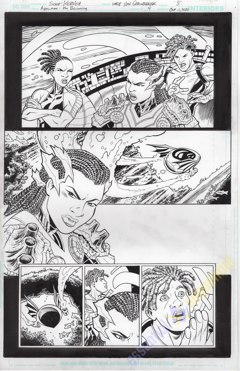 Aquaman: The Becoming #4 page 5 by Scott Koblish and Wade von Grawbadger 1 Aquaman: The Becoming #4 page 5 by Scott Koblish and Wade von Grawbadger
