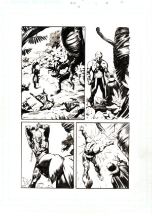 X-O Manowar #11 page 11 by Cary Nord