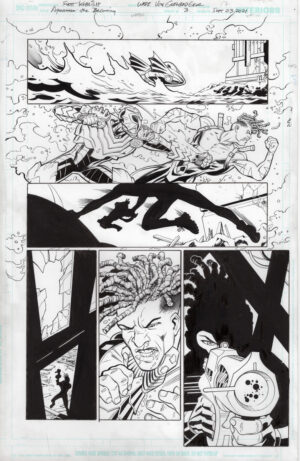 Aquaman: The Becoming #3 page 17 by Scott Kolish and Wade von Grawbadger