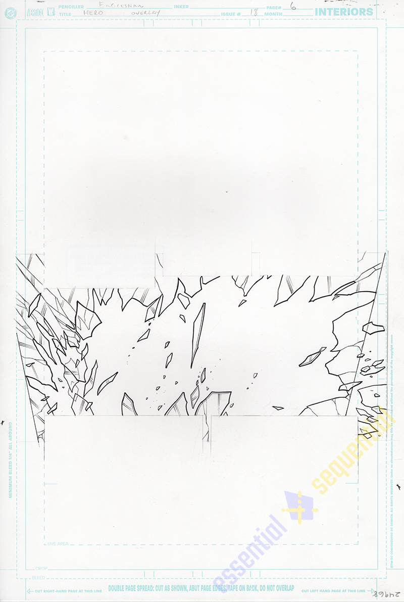 Hero #18 p.06 by Dale Eaglesham and Wade von Grawbadger 2 Hero #18 p.06 by Dale Eaglesham and Wade von Grawbadger - Image 2