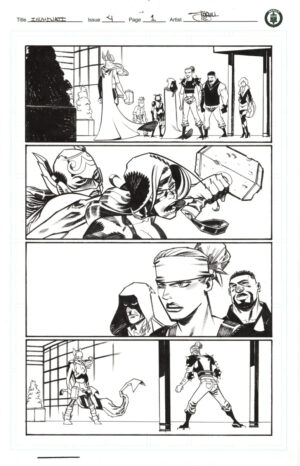 Illuminati #4 p.01 by Shawn Crystal