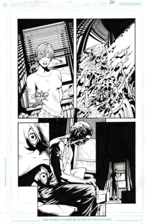 Hero #15 p.20 by Dale Eaglesham and Wade von Grawbadger