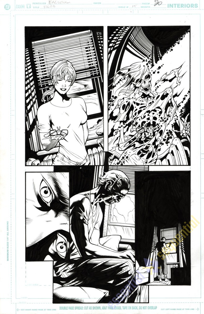 Hero #15 p.20 by Dale Eaglesham and Wade von Grawbadger 1 Hero #15 p.20 by Dale Eaglesham and Wade von Grawbadger