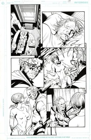 Hero #15 p.19 by Dale Eaglesham and Wade von Grawbadger