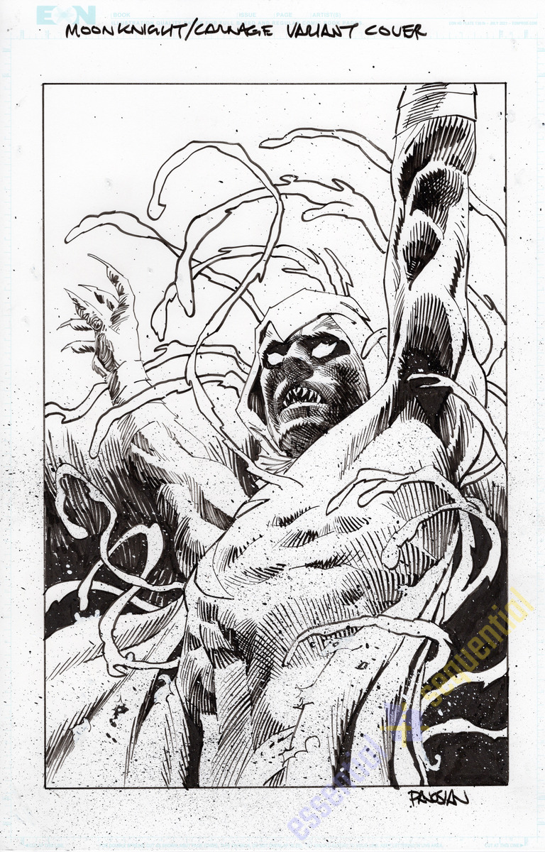 Moon Knight #9 Carnage Forever Variant Cover by Dan Panosian