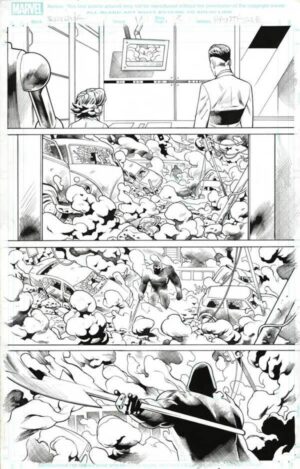 Superior Spider-Man  #1 p.18 by Wade von Grawbadger