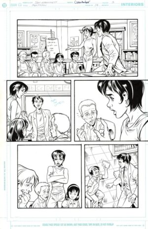 Aquaman #14 p.02 by Tom Grummett and Wade von Grawbadger