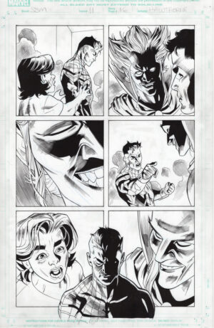 Superior Spider-Man #11 page 16 by Mike Hawthorne and Wade von Grawbadger