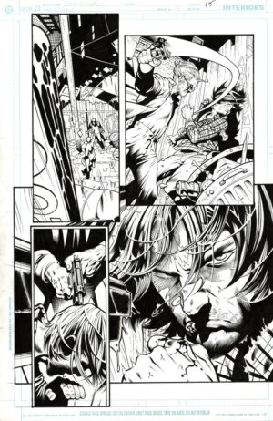 Hero #15 p.15 by Dale Eaglesham and Wade von Grawbadger