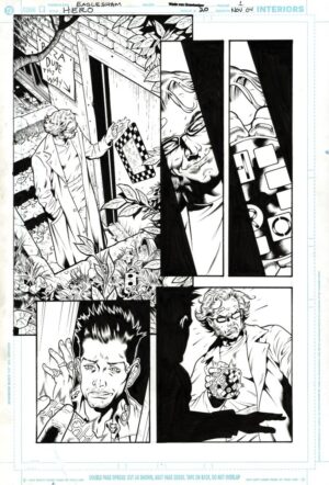 Hero #20 p.01 by Dale Eaglesham and Wade von Grawbadger