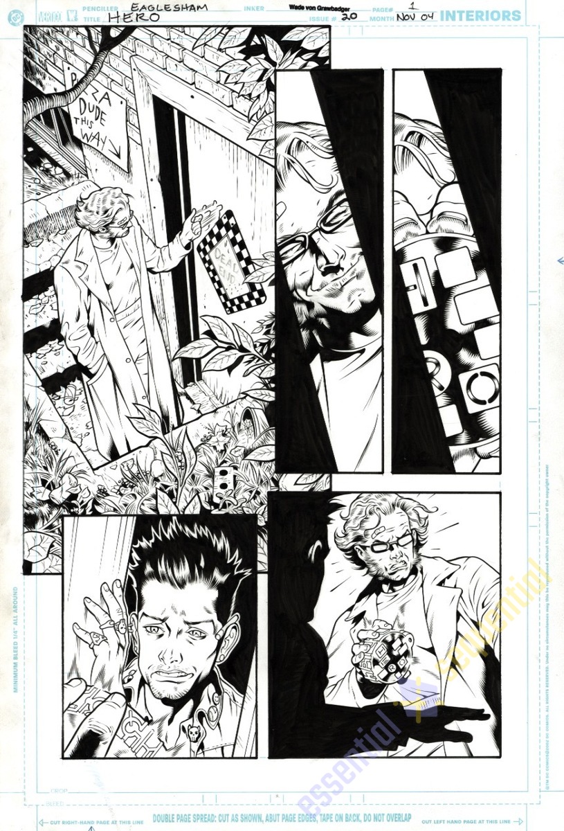 Hero #20 p.01 by Dale Eaglesham and Wade von Grawbadger 1 Hero #20 p.01 by Dale Eaglesham and Wade von Grawbadger