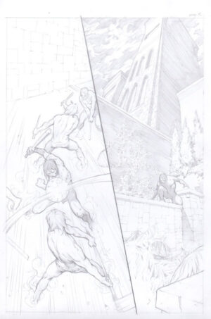 Conan #4 p.15 by Cary Nord