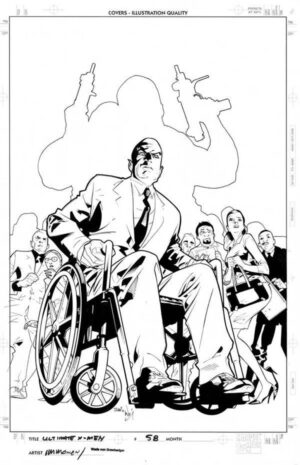 Ultimate X-Men #58 Cover by Stuart Immonen and Wade Von Grawbadger