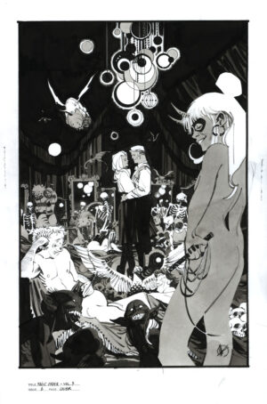 The Magic Order #4 Cover by Matteo Scalera