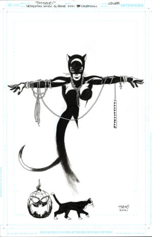 Catwoman: When in Rome Deluxe Edition Cover by Tim Sale