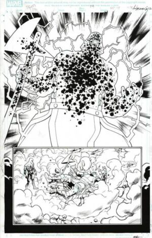 Superior Spider-Man #3 p.14 by Mike Hawthorne and Wade von Grawbadger