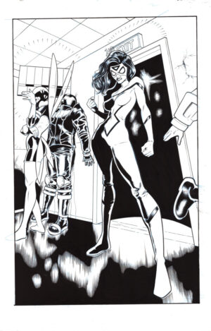 Amazing Spiderman #31 Page 2 by Eric Koda and Wade von Grawbadger