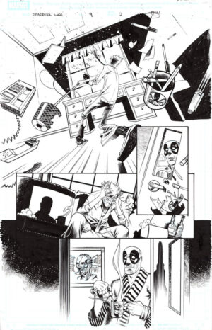 Deadpool Max #9 p.02 by Shawn Crystal