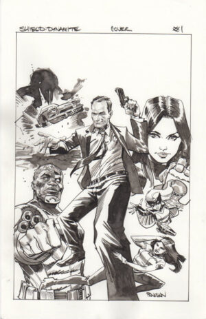 Agents of SHIELD #1 Cover by Dan Panosian