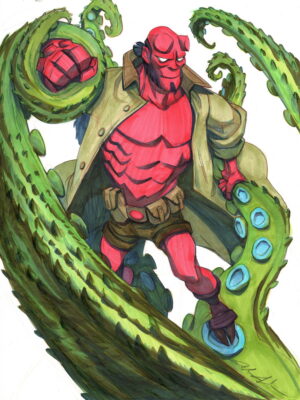 Hellboy by Mindy Lee