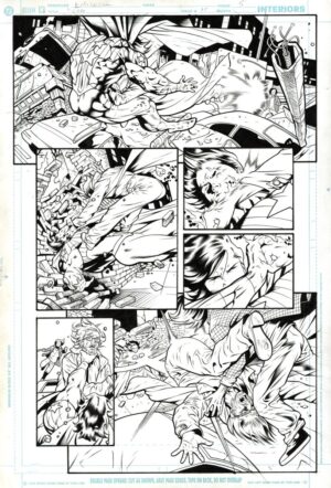 Hero #18 p.05 by Dale Eaglesham and Wade von Grawbadger