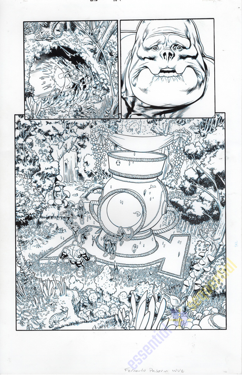 Green Lantern 80th Anniversary #1 page 7 by Fernando Pasarin and Wade von Grawbadger 1 Green Lantern 80th Anniversary #1 page 7 by Fernando Pasarin and Wade von Grawbadger
