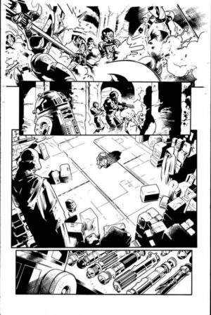 Star Wars #12 p.06 by Stuart Immonen and Wade von Grawbadger