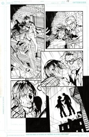 Hero #15 p.18 by Dale Eaglesham and Wade von Grawbadger