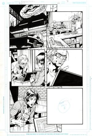 Hero #16 p.7 by Dale Eaglesham and Wade von Grawbadger