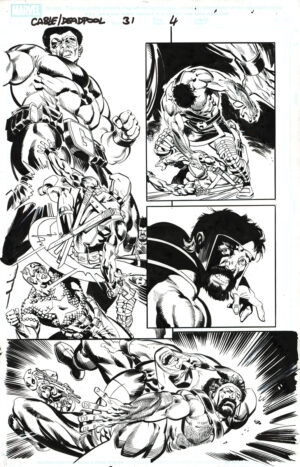 Cable/Deadpool #31 p.04 by Staz Johnson & Klaus Janson