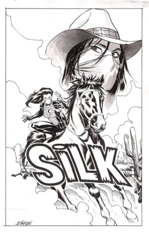 Silk Cover #2 by Dave Johnson