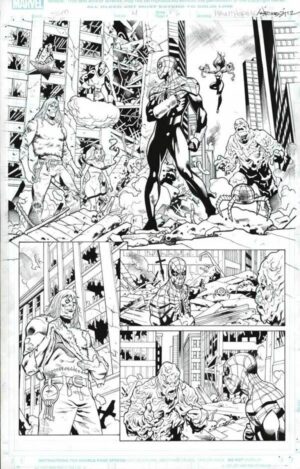 Superior Spider-Man #4 p.06 by Mike Hawthorne and Wade von Grawbadger